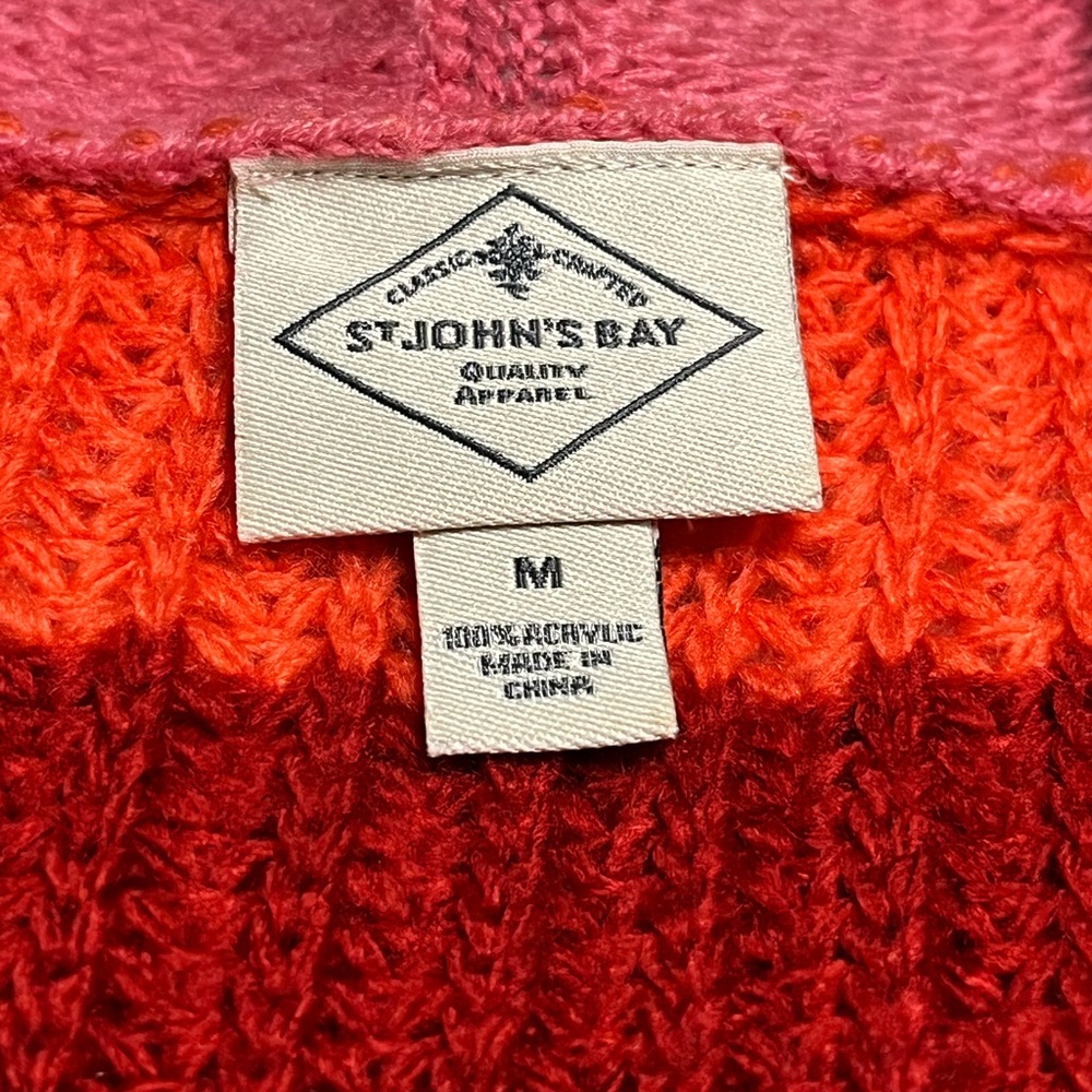 St. John’s Bay Multi-colored cardigan - Picture 5 of 8